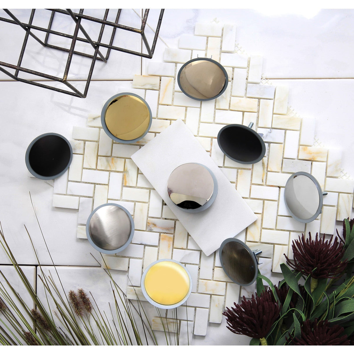 Studio SC1006 2-Inch Diameter Faucet Hole Cover, Polished Nickel