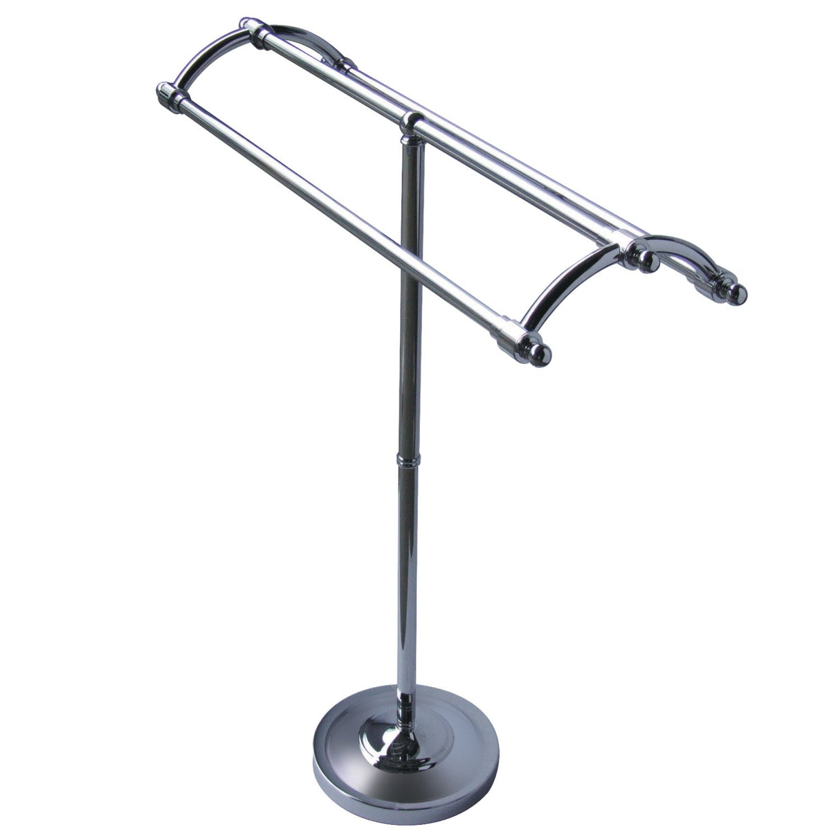 Edenscape SCC2271 Freestanding Towel Rack, Polished Chrome