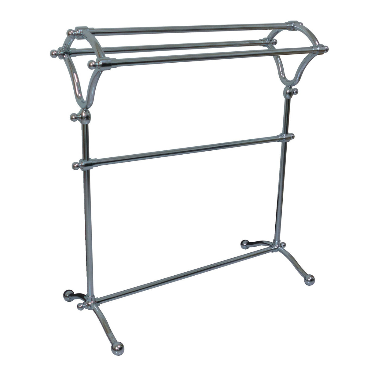 Edenscape SCC2281 Freestanding Y-Type Towel Rack, Polished Chrome