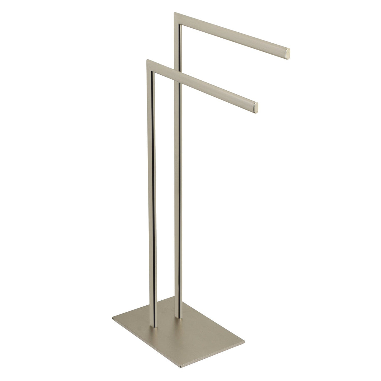 Edenscape SCC3098 Freestanding Dual Towel Rack, Brushed Nickel
