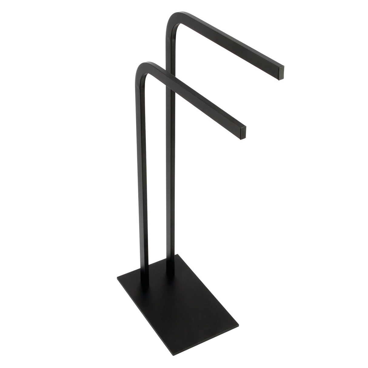 Edenscape SCC8000 Freestanding Dual Towel Rack, Matte Black