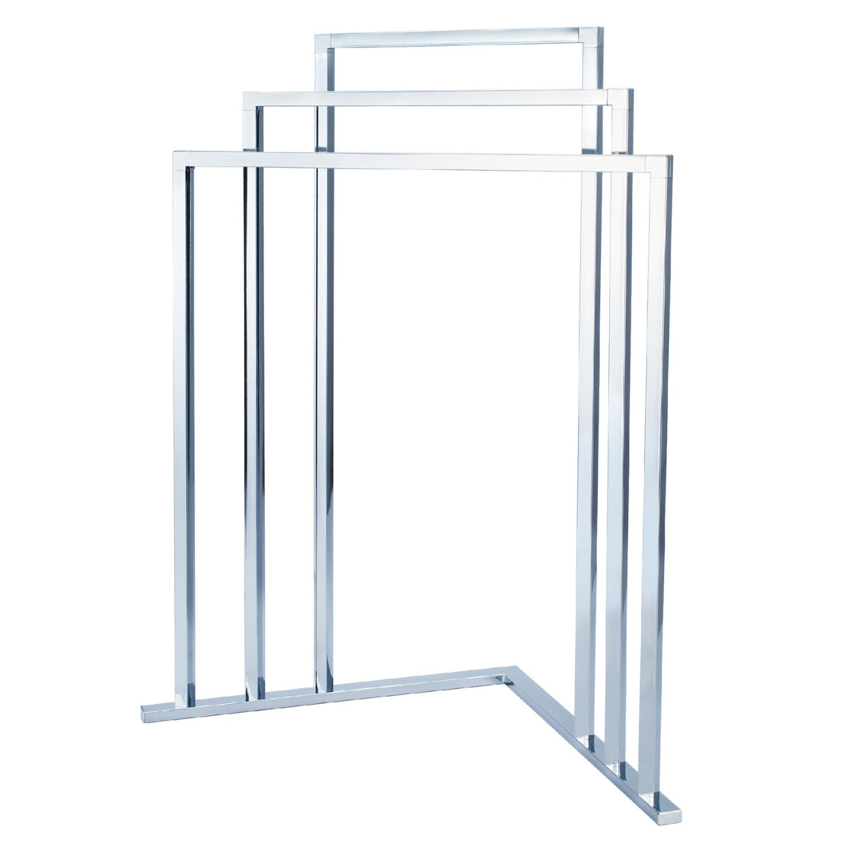 Edenscape SCC8271 Freestanding 3-Tier Towel Rack, Polished Chrome