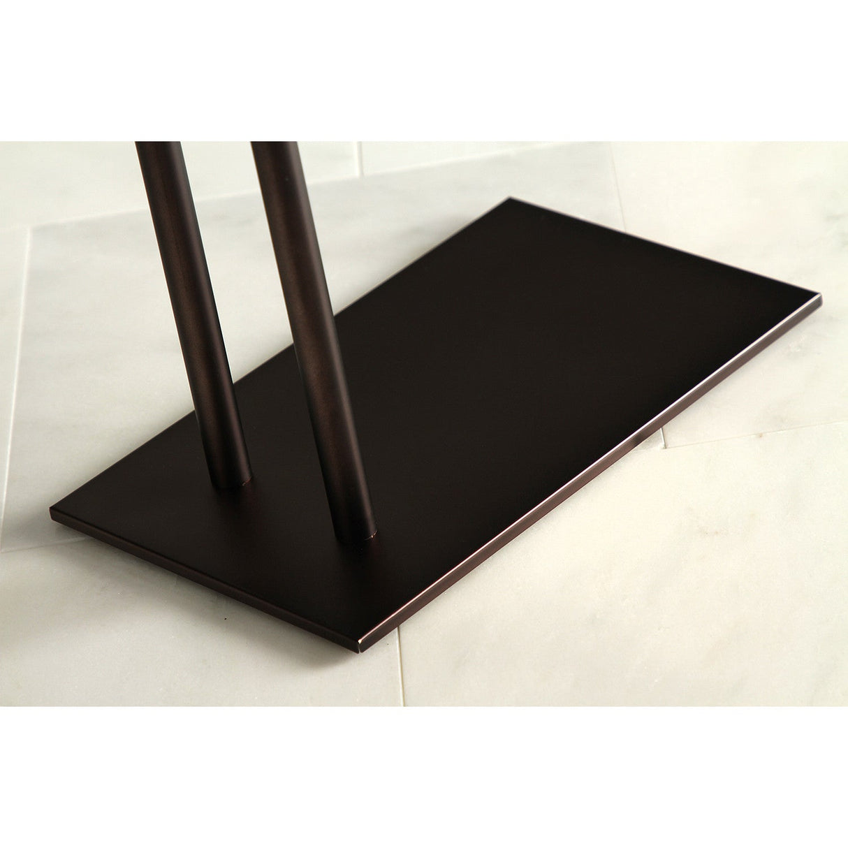 Edenscape SCC8325 Freestanding Dual Towel Rack, Oil Rubbed Bronze