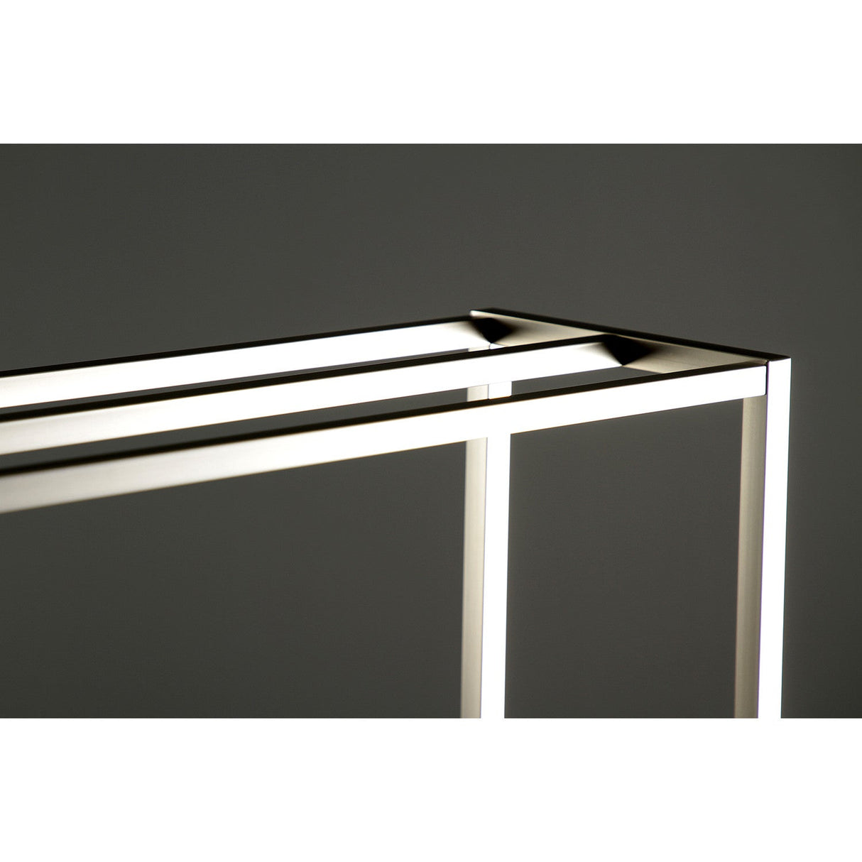 Edenscape SCC8358 Freestanding 3-Bar Towel Rack, Brushed Nickel