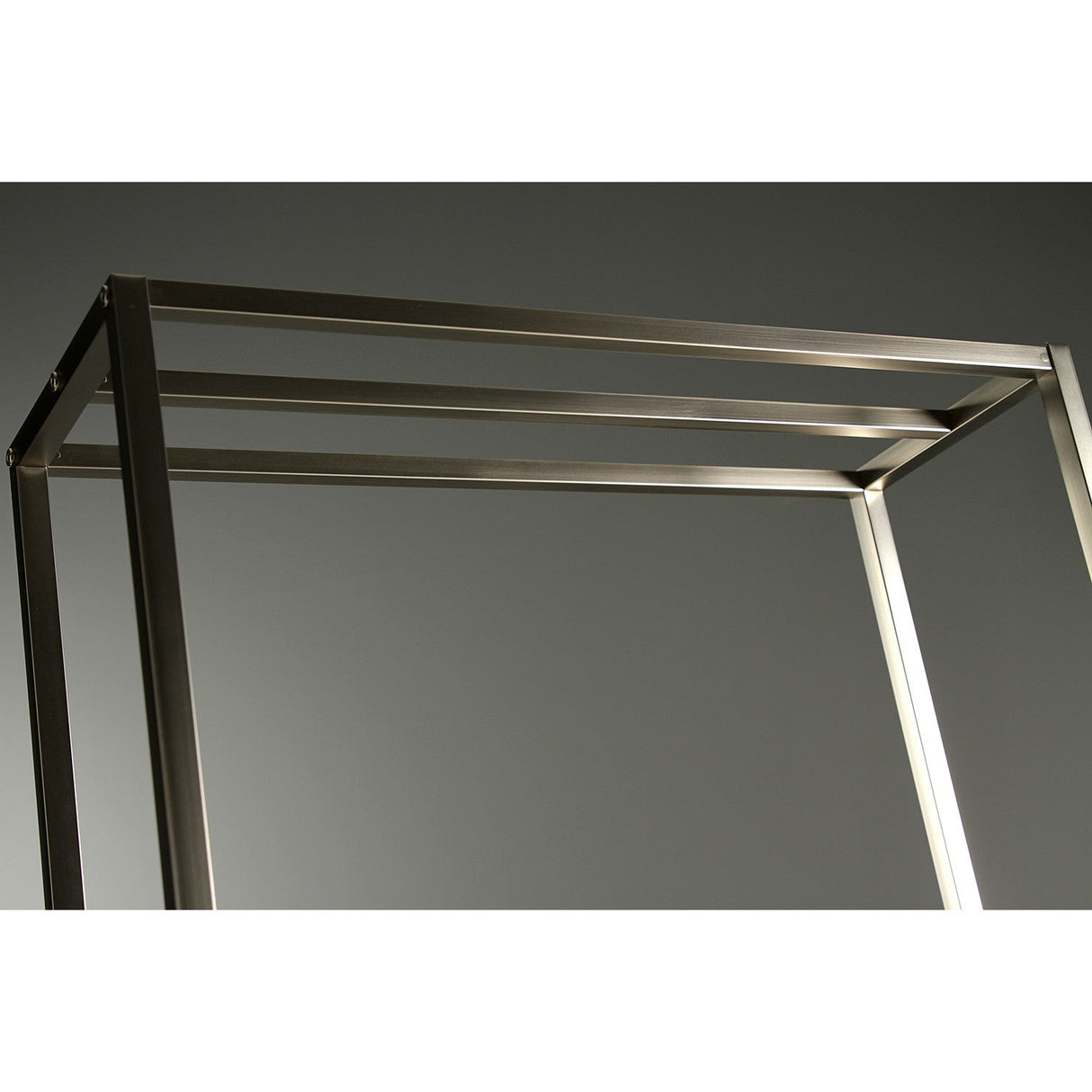 Edenscape SCC8358 Freestanding 3-Bar Towel Rack, Brushed Nickel