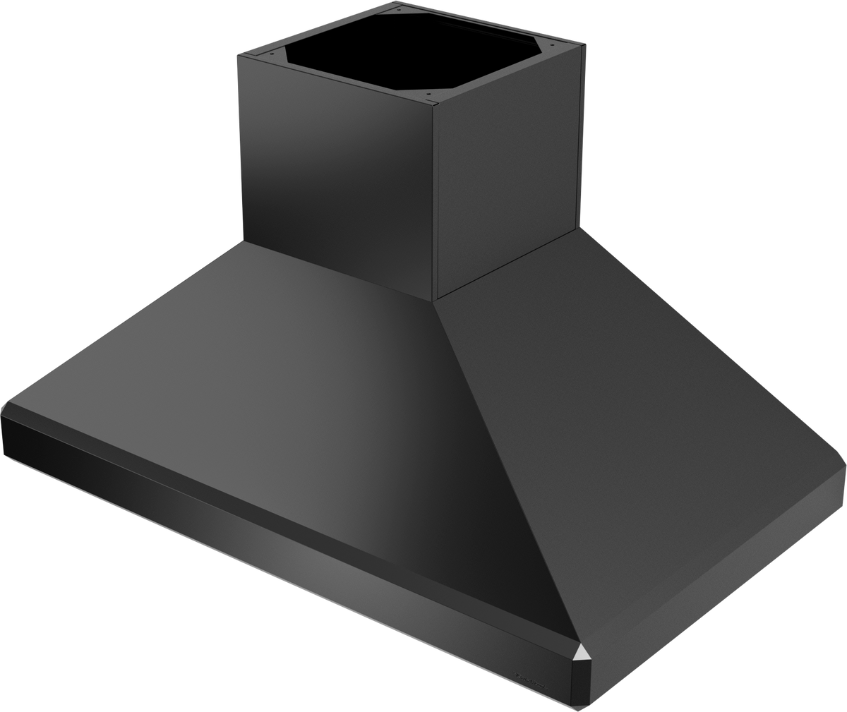 Vent-A-Hood SEPITH18-448 BC 48" 1100 CFM Euro Pro High-Capacity Island Range Hood with Emerald-Cut Edges, Magic Lung Blower, Black Carbide
