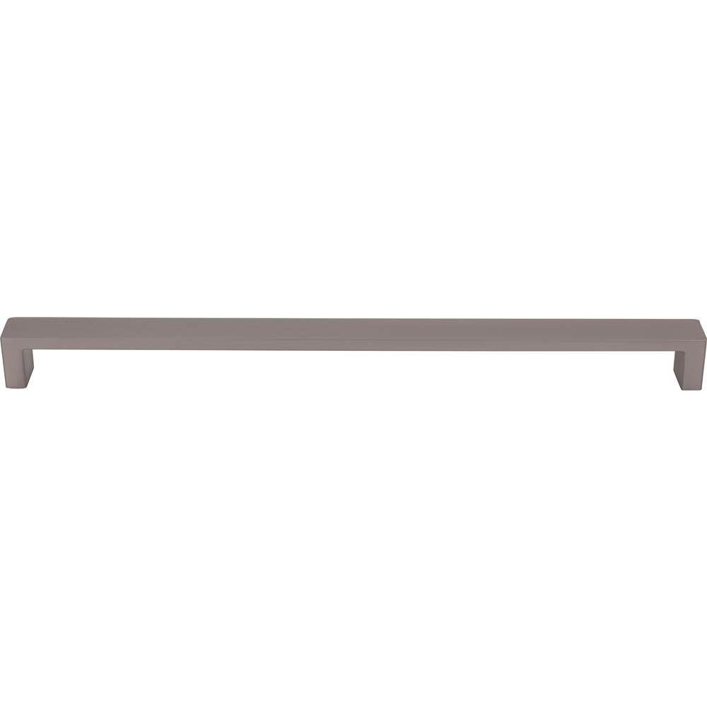 Top Knobs TK253 Modern Metro Pull 12" - Ash Gray
