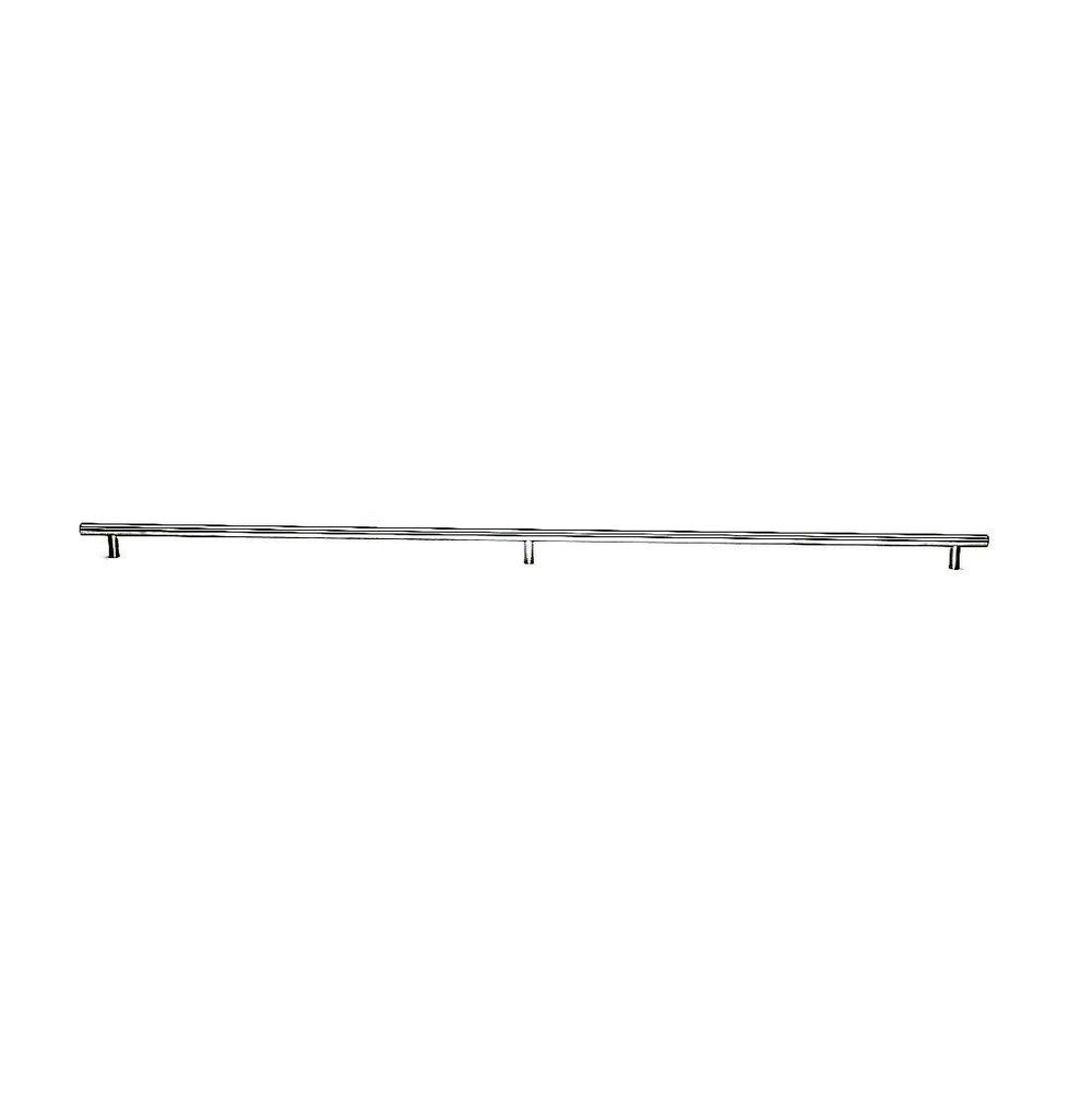 Top Knobs SS11 Solid Bar Pull 3 posts 2x15 1/8" - Brushed Stainless Steel