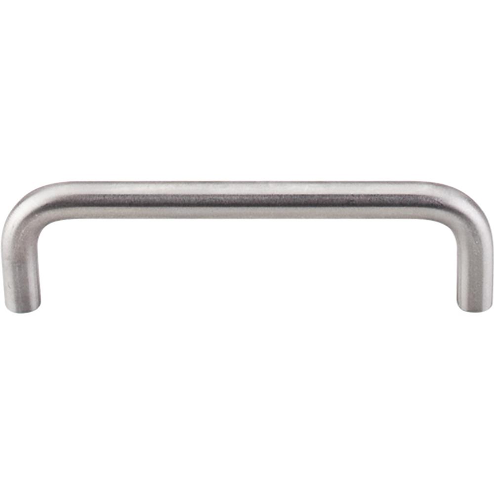 Top Knobs SS24 Bent Bar 3 3/4" (8mm Diameter) - Brushed Stainless Steel