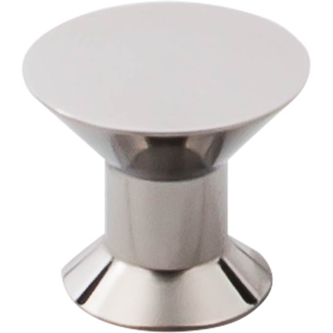 Top Knobs SS45 Indus Knob 1 3/16 Inch- Polished Stainless Steel