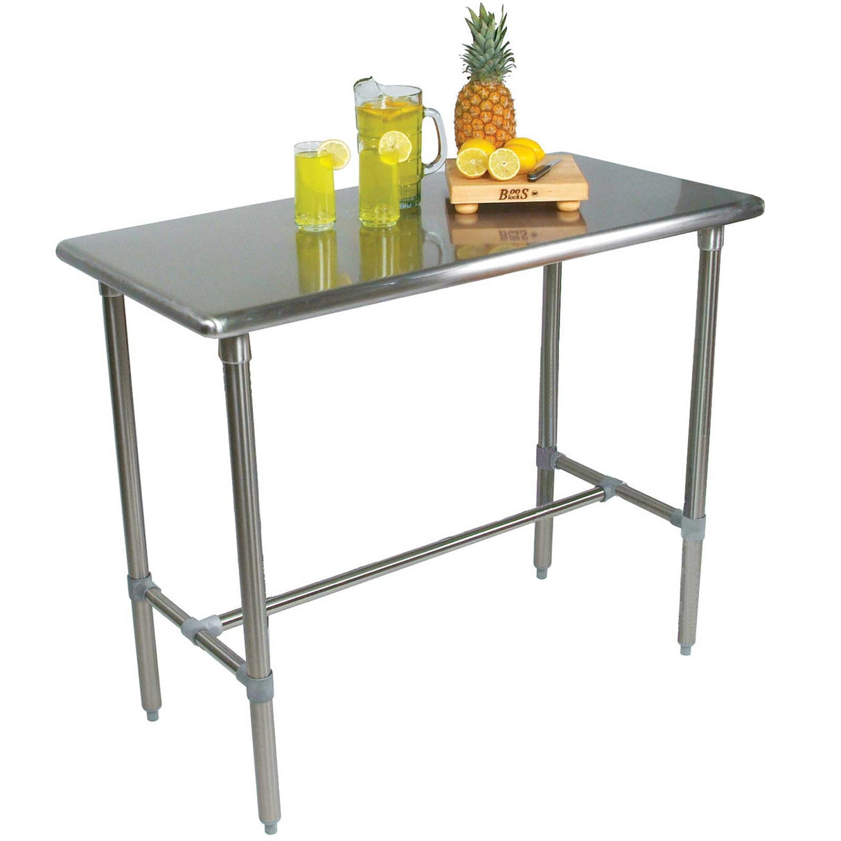 John Boos BBSS4824 Cucina Classico 48" x 24" 36" SS 16GA B-NOSE 48X24X36H BRCBS