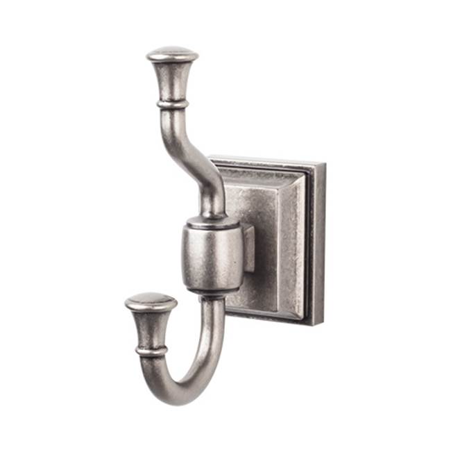 Top Knobs STK2BSN Stratton Bath Double Hook