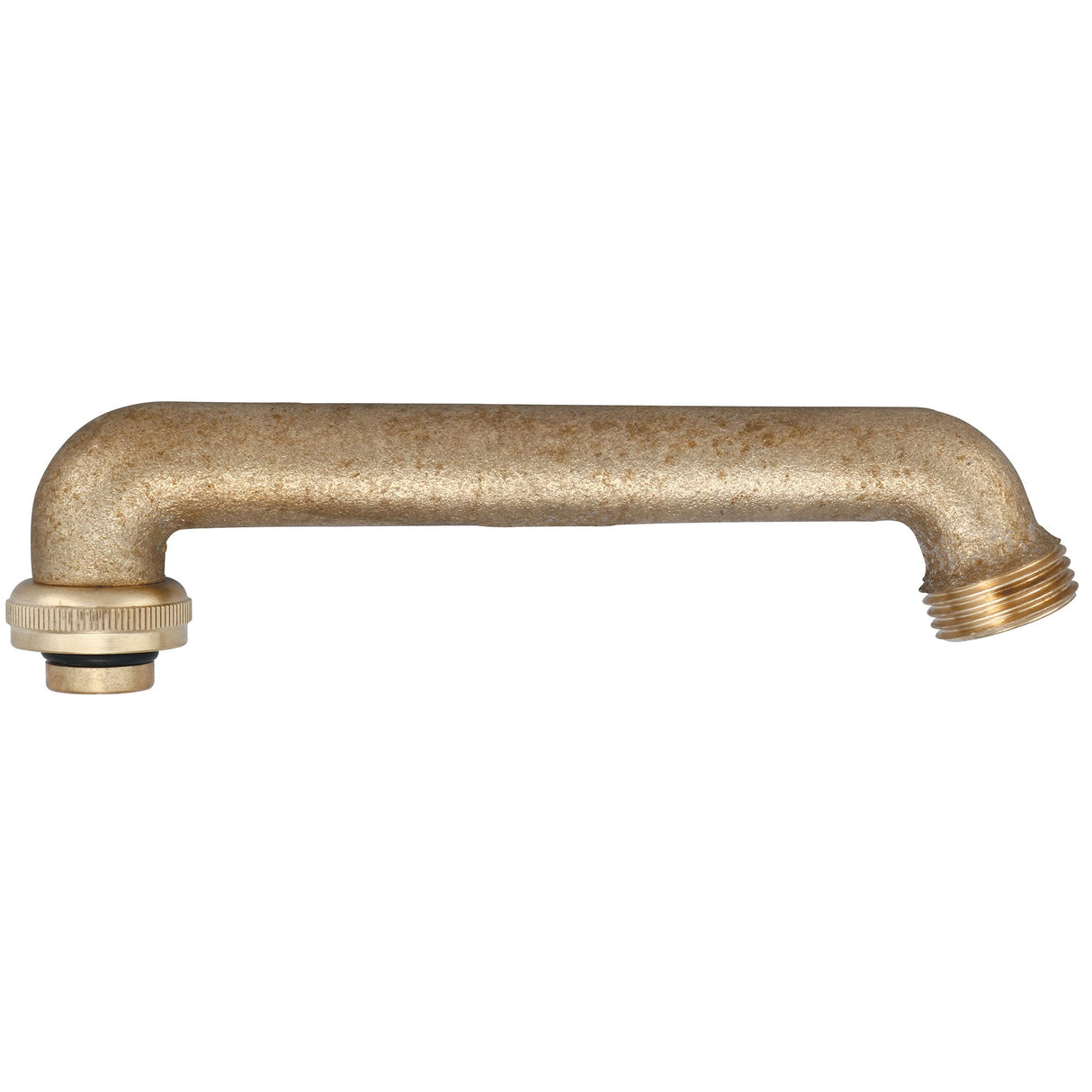 Central Brass SU-2929-01 6" Swivel Cast Spout With Hose End Rough