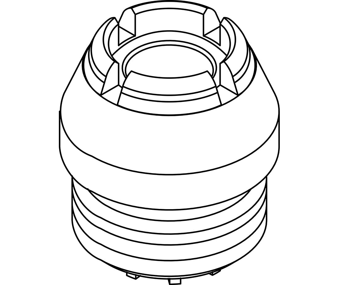 Central Brass SU-358-SA Jet Assembly for Bubbler Head in Polished Chrome