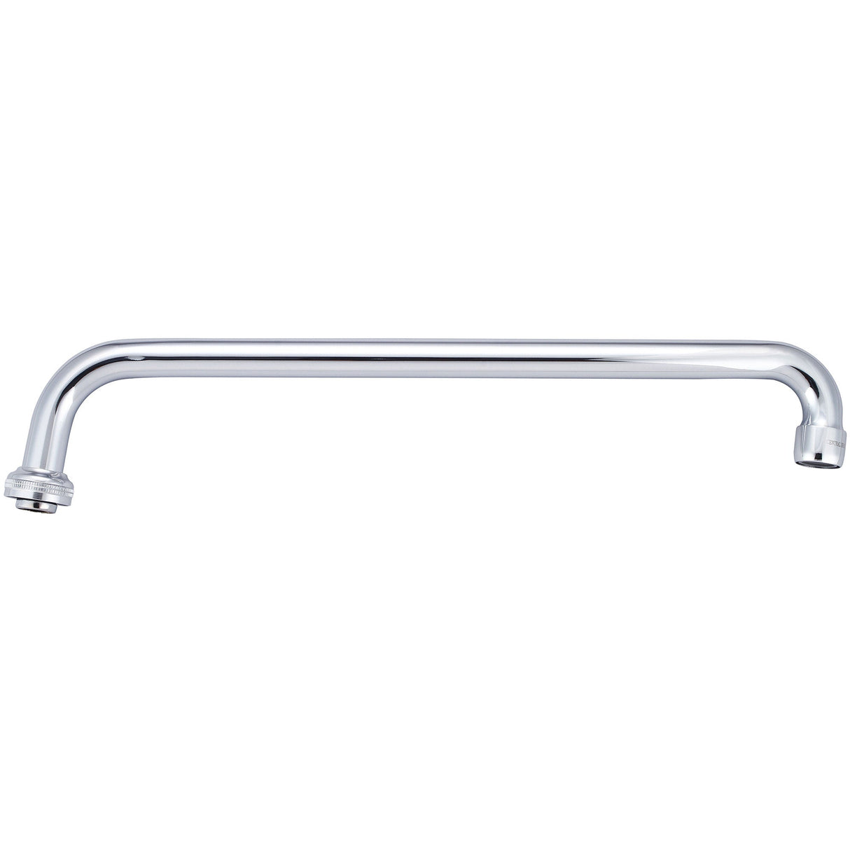 Central Brass SU-363-MA 14" Swivel Tube Spout With Aerator in Polished Chrome