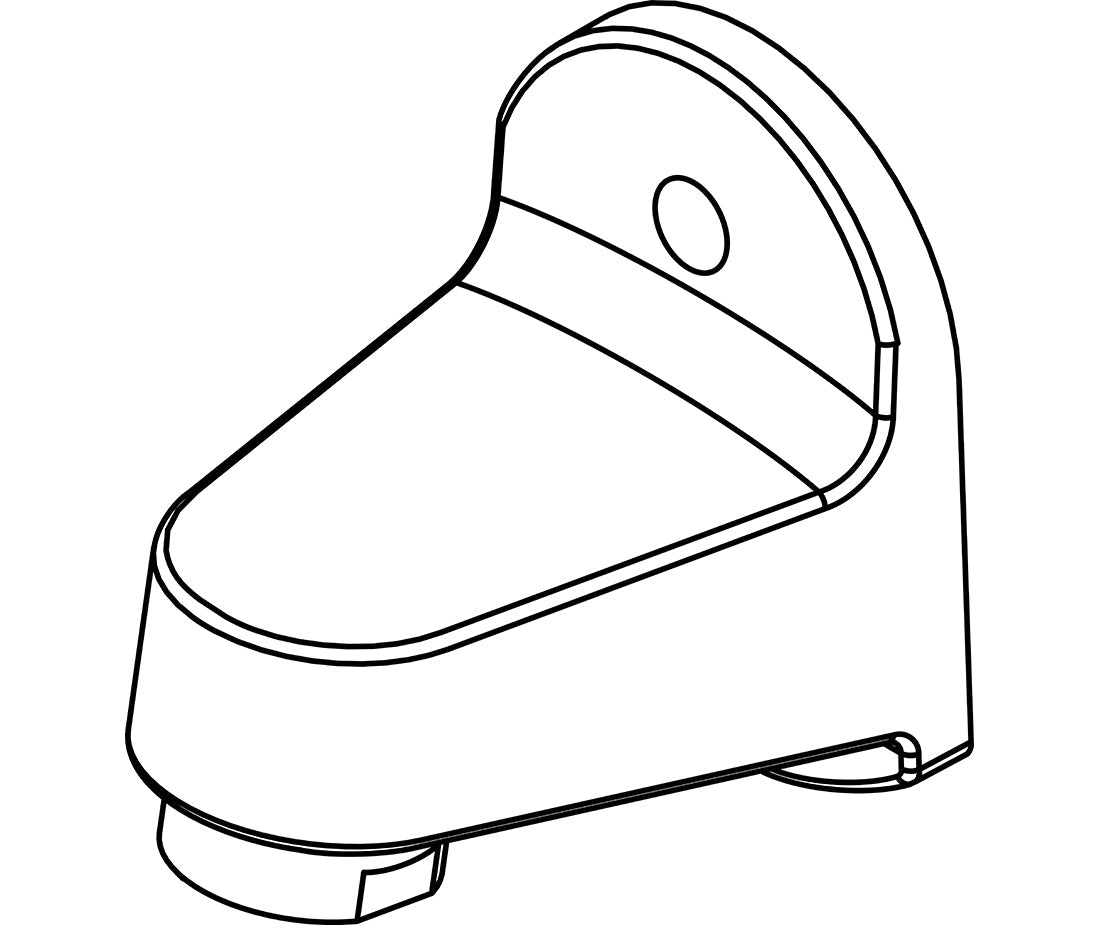 Central Brass SU-511-A 1-11/16" Shelf Back Spout With Aerator in Polished Chrome