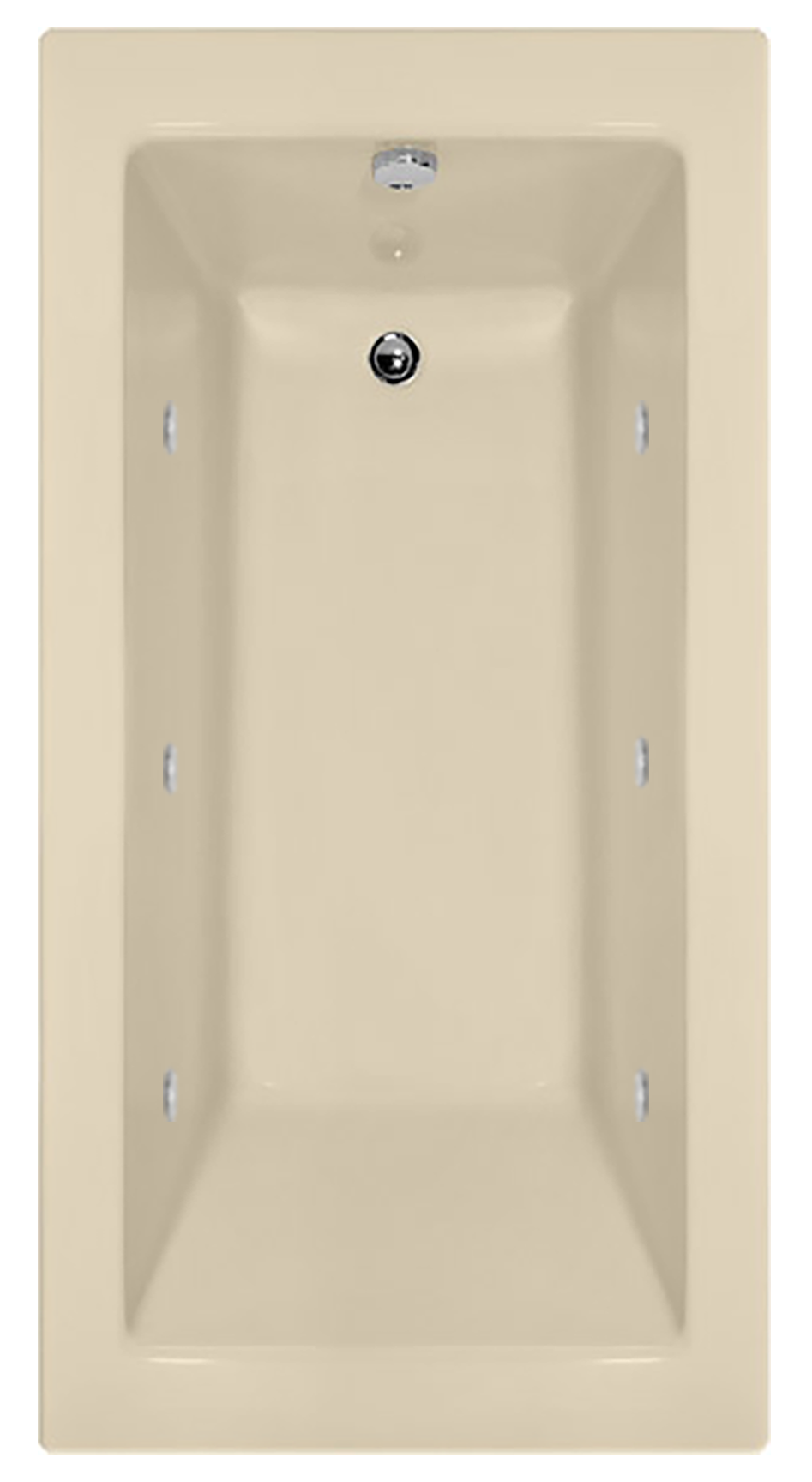 Hydro Systems SYD6030ACOS-BON-LH SYDNEY 6030 AC W/COMBO SYSTEM - SHALLOW DEPTH -BONE-LEFT HAND