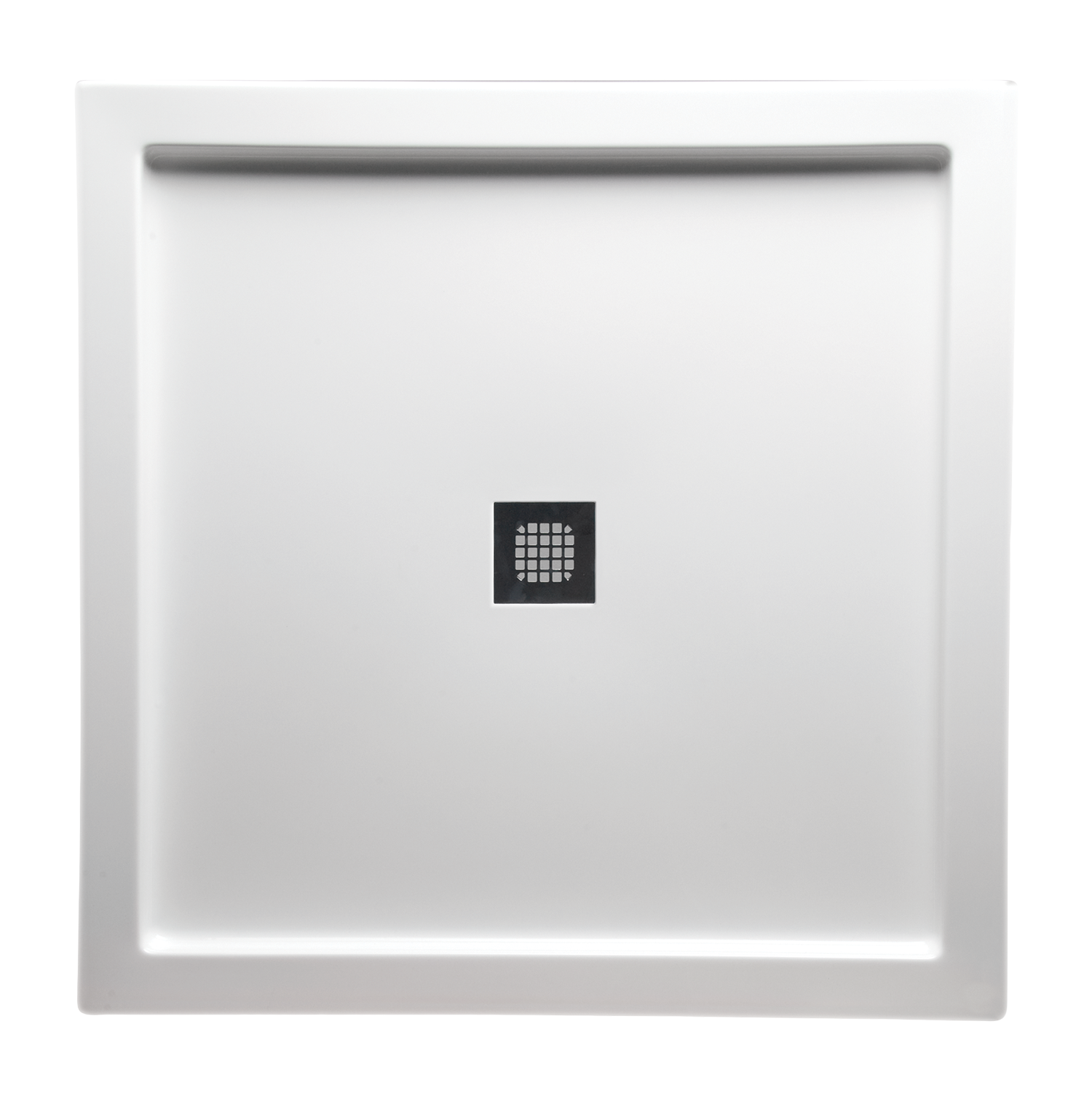 Americh S4848FS-WH 48" x 48" Free Standing DS Base w/Square Drain - White