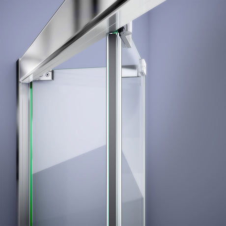 Black Magnetic Strike Vinyl, 76 in. Length, for 1/4 in. (6 mm.) Glass Shower Door