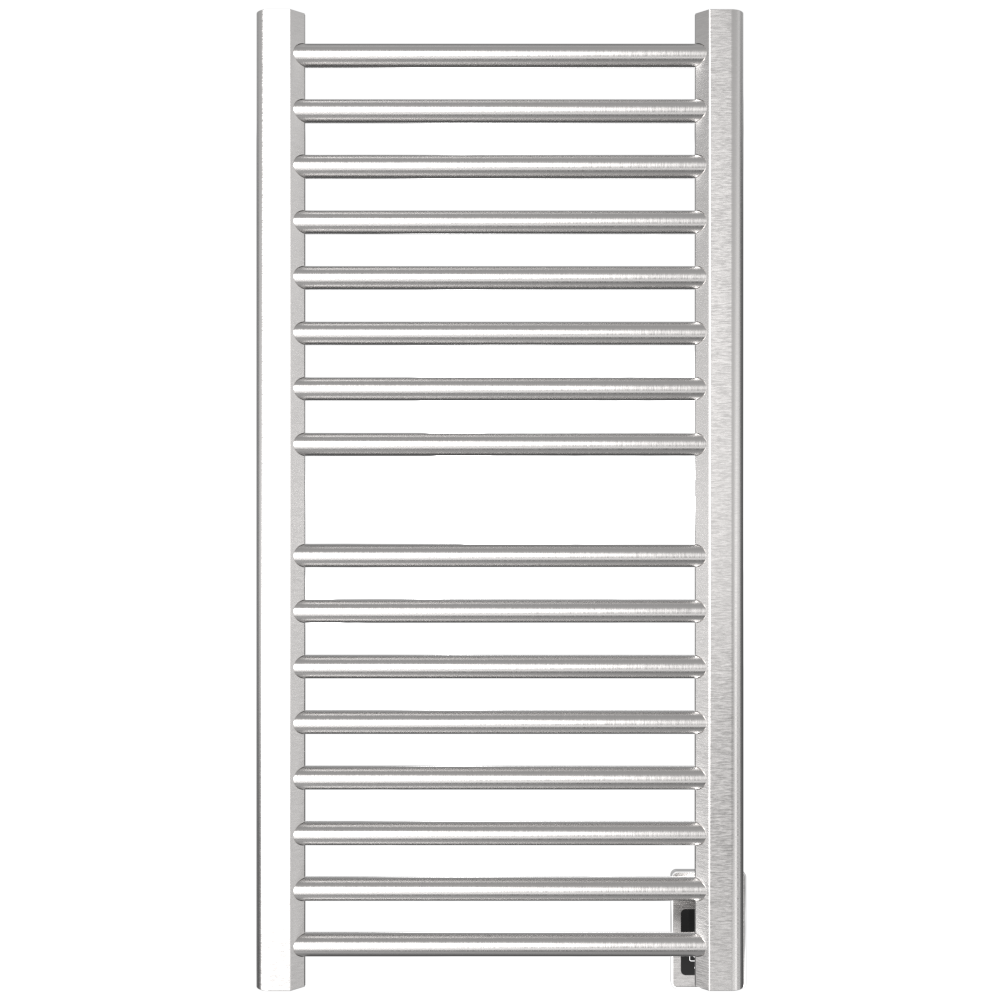 Amba Products S2142B Sirio 16-Bar Hardwired Towel Warmer - 4 x 21.5 x 42.625 in. - Brushed Finish