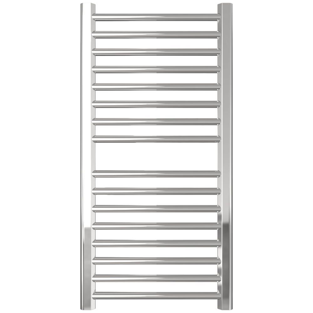 Amba Products S2142P Sirio 16-Bar Hardwired Towel Warmer - 4 x 21.5 x 42.625 in. - Polished Finish