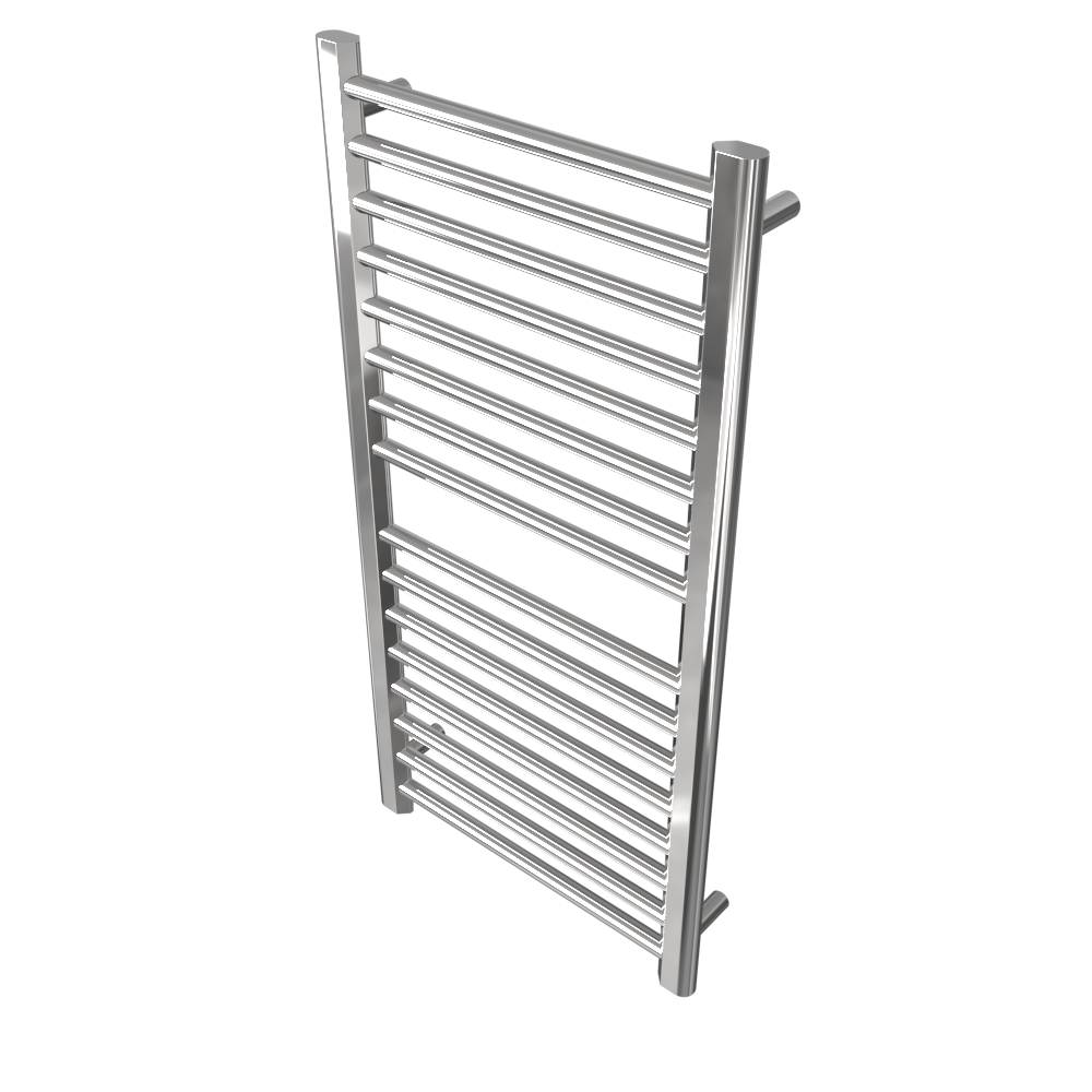 Amba Products S2142P Sirio 16-Bar Hardwired Towel Warmer - 4 x 21.5 x 42.625 in. - Polished Finish