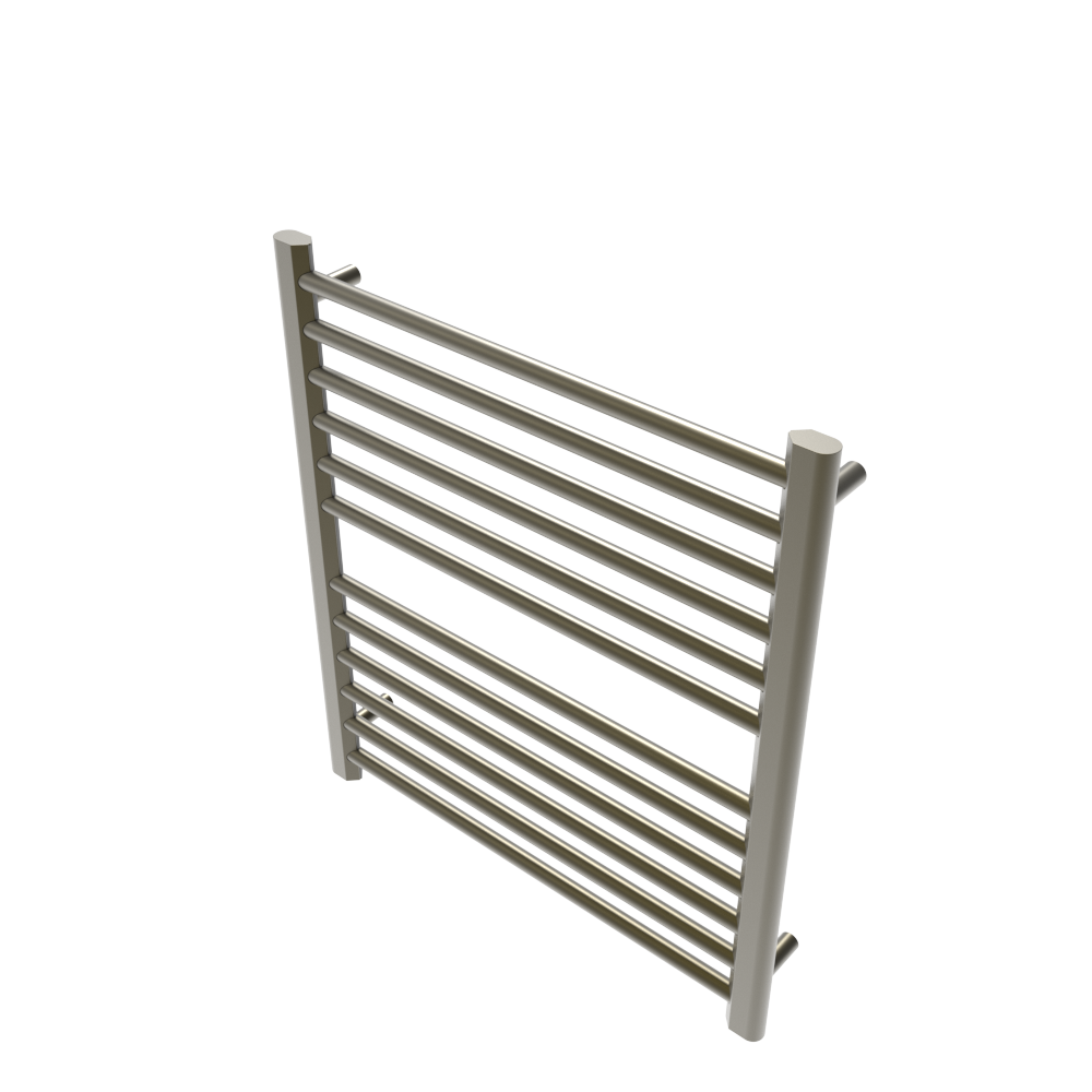 Amba Products S2932BB Sirio 12-Bar Hardwired (29" W) Towel Warmer - 4 x 29.375 x 33.125 in. - Brushed Bronze Finish