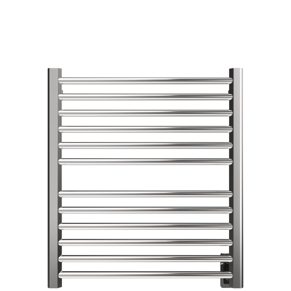 Amba Products S2932P Sirio 12-Bar Hardwired Towel Warmer - 4 x 29.375 x 33.125 in. - Polished Finish