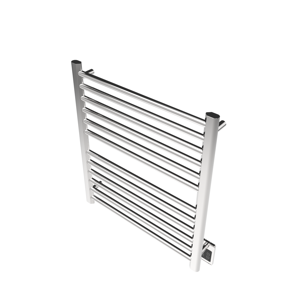 Amba Products S2932P Sirio 12-Bar Hardwired Towel Warmer - 4 x 29.375 x 33.125 in. - Polished Finish