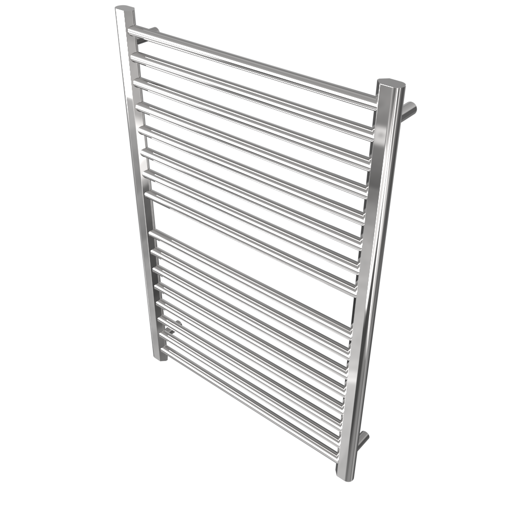 Amba Products S2942P Sirio 16-Bar Hardwired Towel Warmer - 4 x 29.375 x 42.625 in. - Polished Finish