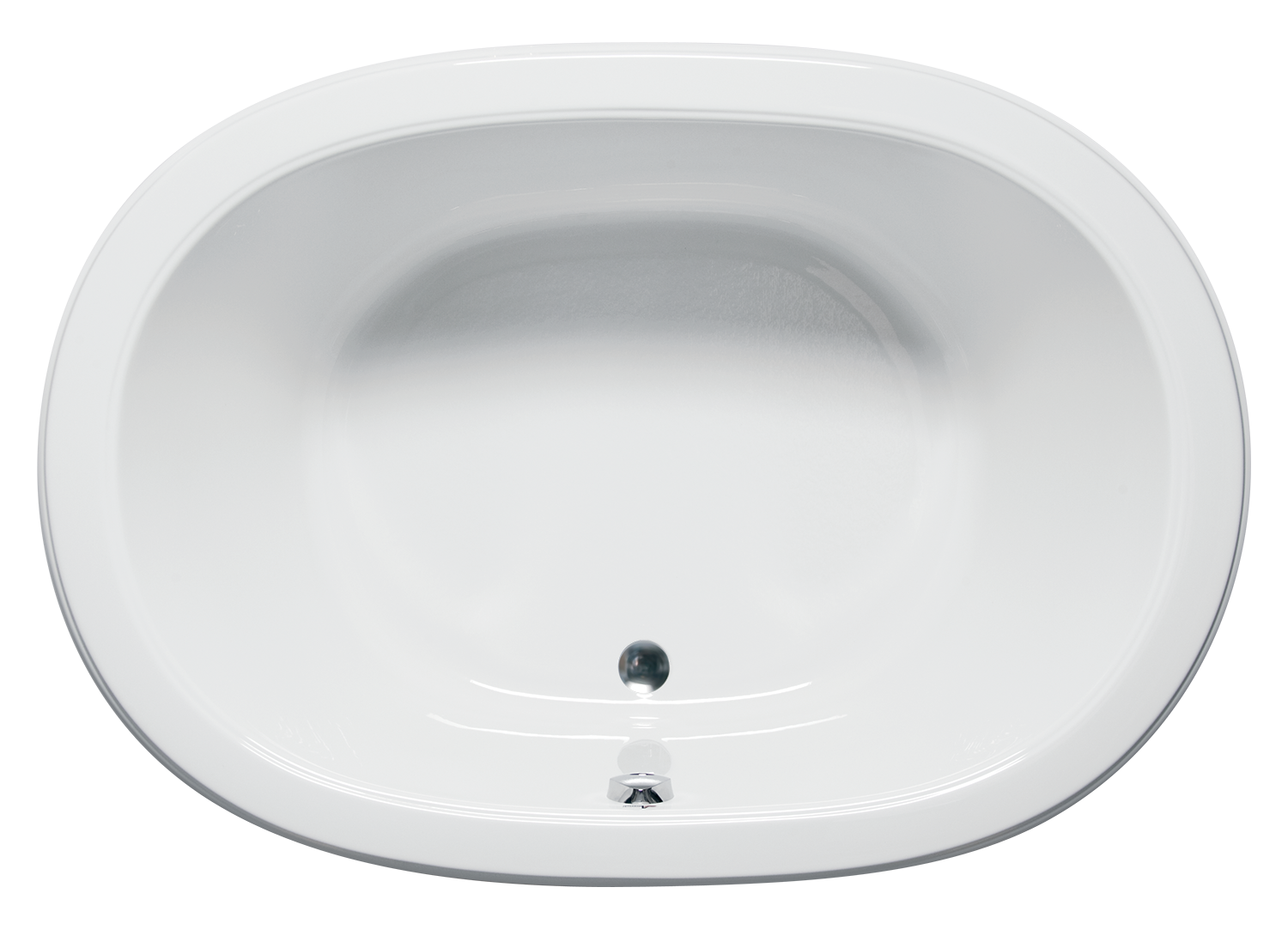 Americh SF7242TA2-WH Sol Flat Deck 7242 - Tub Only / Airbath 2 - White