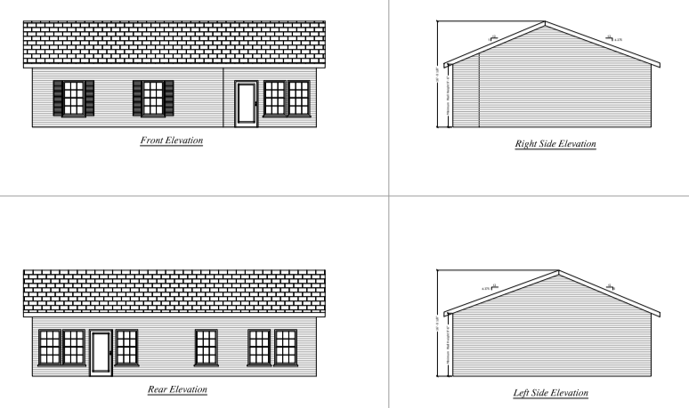abodeMOD ABODEMOD1227 3 Bedroom, 2 Bathroom(s) 1227 Square Feet Prefab ADU/SFR Shell