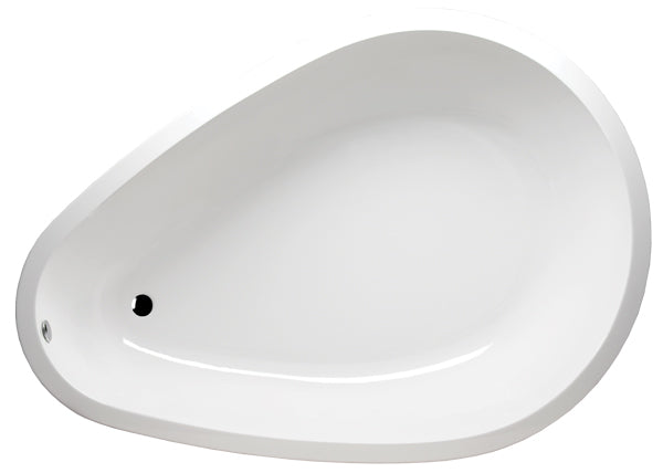 Americh TD9568BA2-WH Tear Drop 9568 - Builder Series / Airbath 2 Combo - White