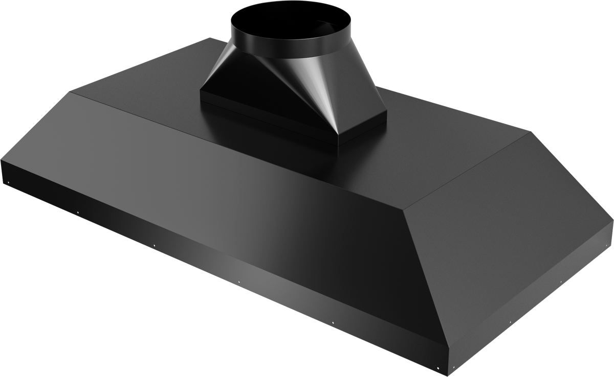 Vent-A-Hood TH460PSLE BL 60" 1100 CFM Professional-Depth Island Liner Insert with Magic Lung Blower, Black Satin