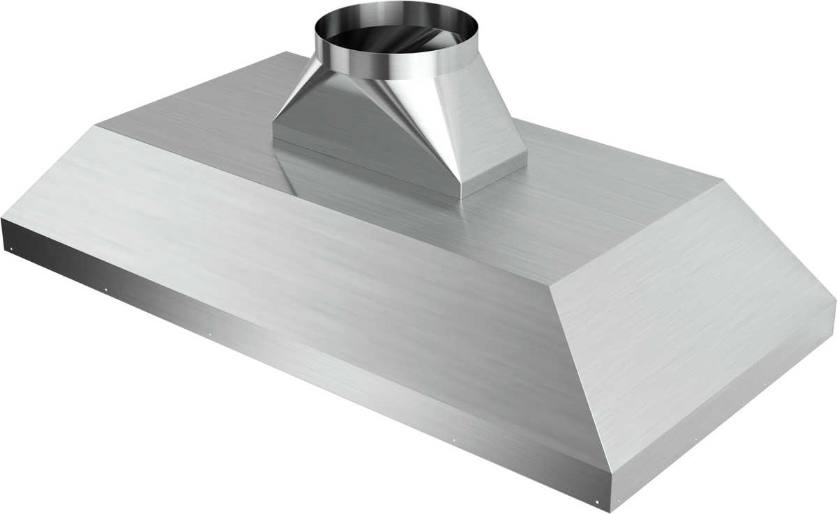 Vent-A-Hood TH466PSLE SS 66" 1100 CFM Professional-Depth Island Liner Insert with Magic Lung Blower, Stainless Steel