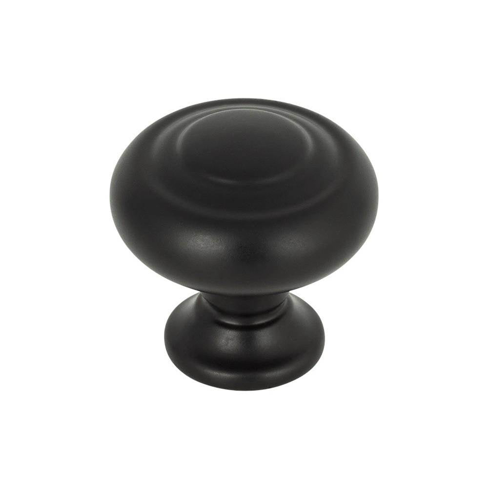 Top Knobs TK1000 Kent Knob 1 1/4 Inch - Flat Black