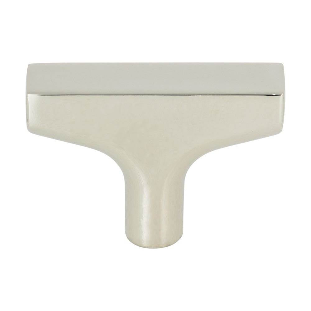 Top Knobs TK1010 Riverside T-Knob 2 Inch - Polished Nickel