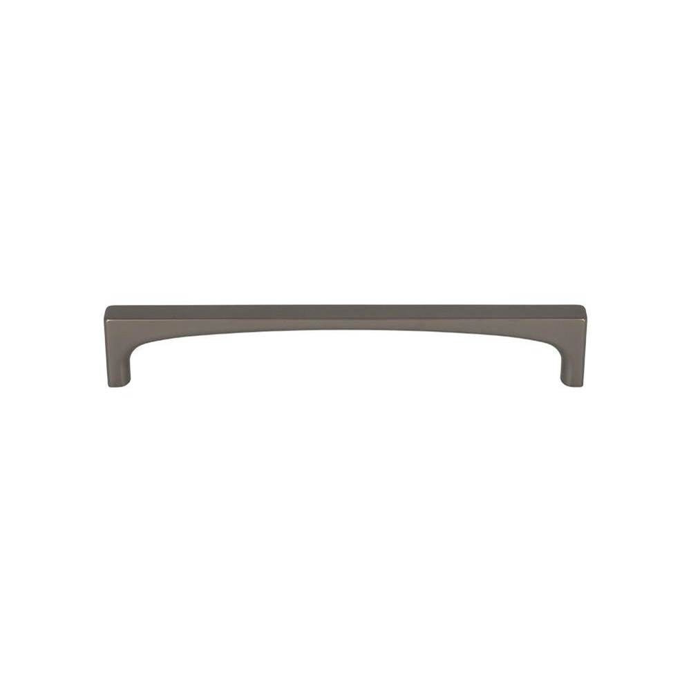 Top Knobs TK1014 Riverside Pull 6 5/16 Inch (c-c) - Ash Gray
