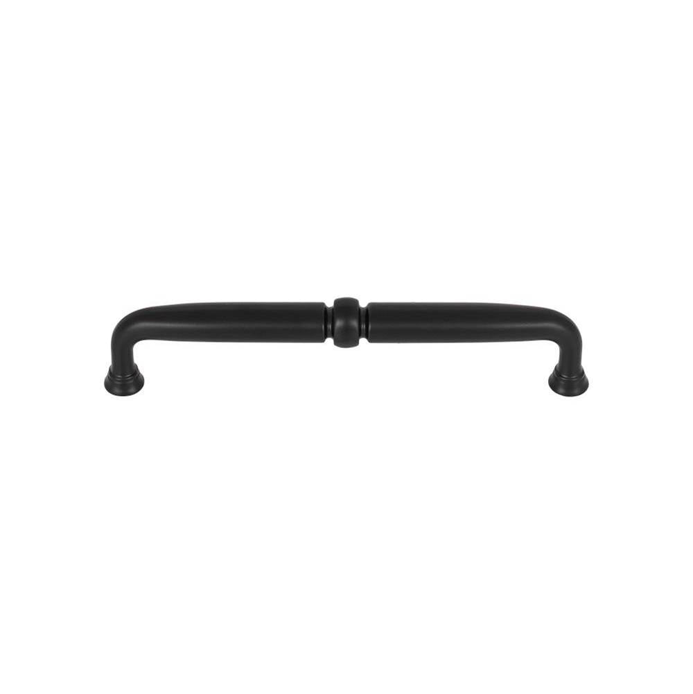 Top Knobs TK1023 Henderson Pull 6 5/16 Inch (c-c) - Flat Black