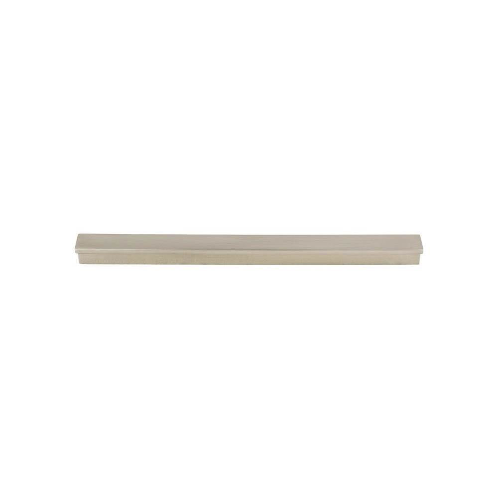 Top Knobs TK1045 Minetta Tab Pull 8 13/16 Inch (c-c) - Brushed Satin Nickel