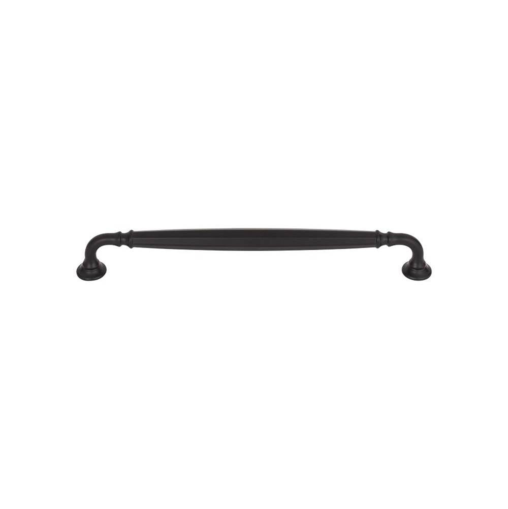 Top Knobs TK1055 Barrow Pull 8 13/16 Inch (c-c) - Flat Black