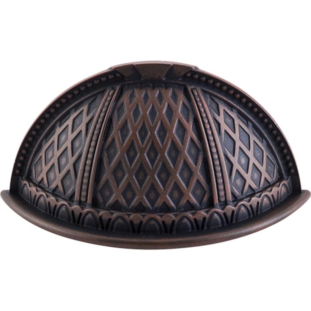 Top Knobs TK172PAR Trevi Cup Pull 2 1/2" - Patina Rouge