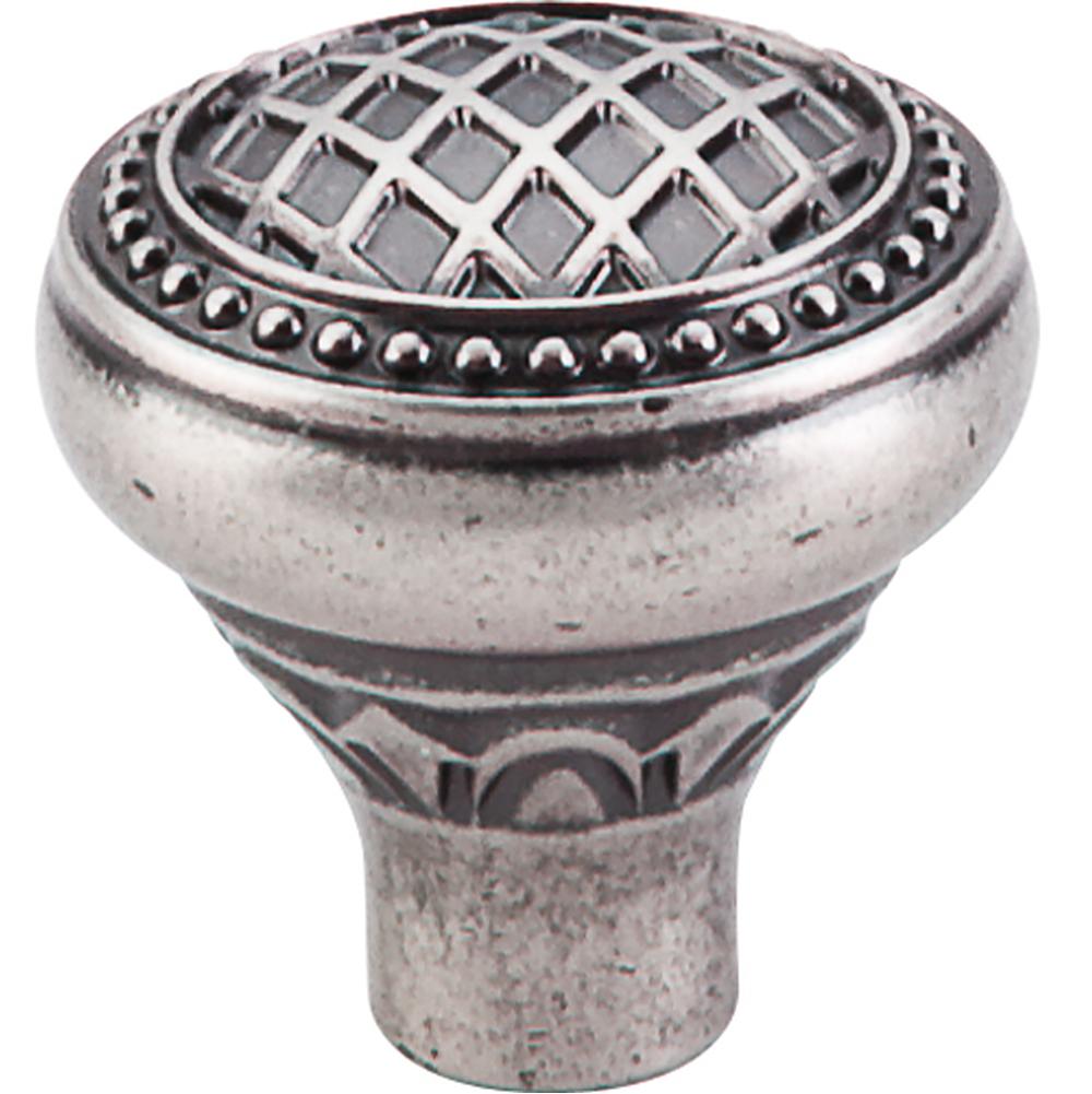 Top Knobs TK173PTA Trevi Round Knob 1 5/16" - Pewter Antique