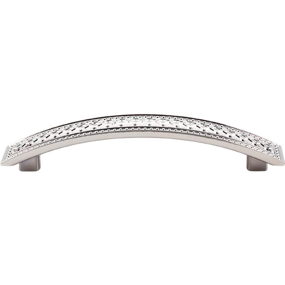 Top Knobs TK175PN Trevi Crest Pull 5" - Polished Nickel