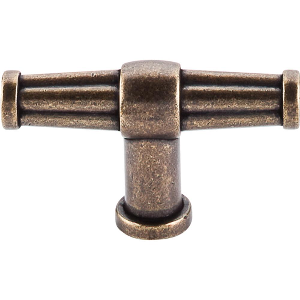 Top Knobs TK194 Luxor T-Handle 2 1/2" - German Bronze
