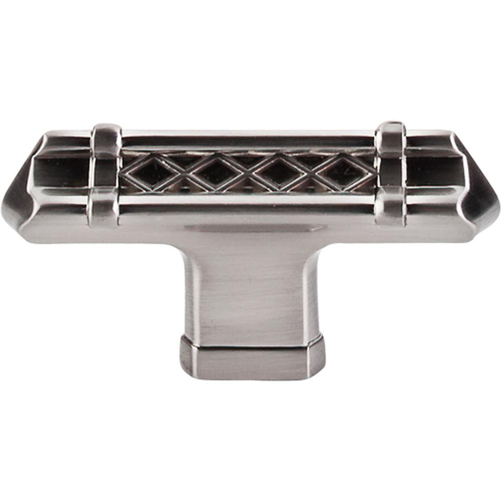 Top Knobs TK204 Tower Bridge T-Handle 2 5/8" - Brushed Satin Nickel
