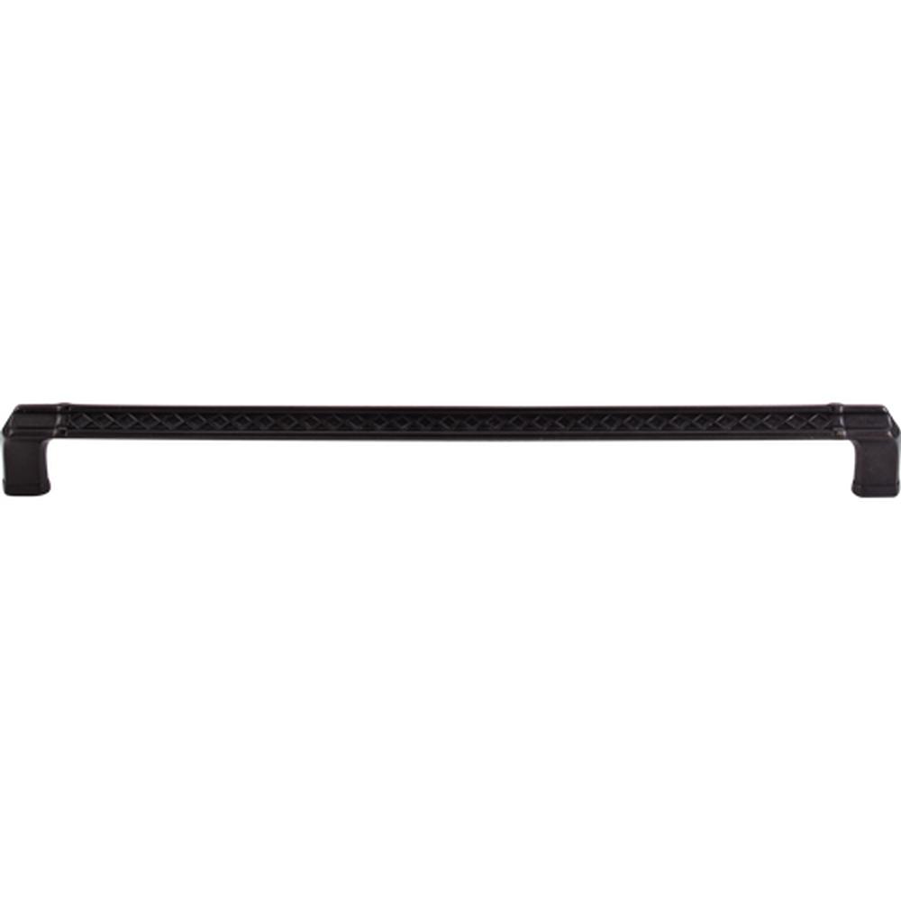 Top Knobs TK207 Tower Bridge Pull 12" - Sable