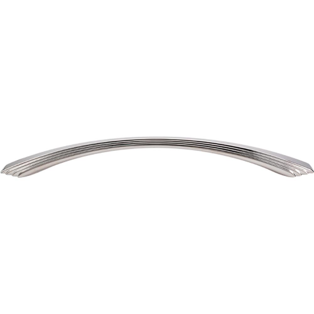 Top Knobs TK214 Sydney Flair Pull 9" - Polished Nickel