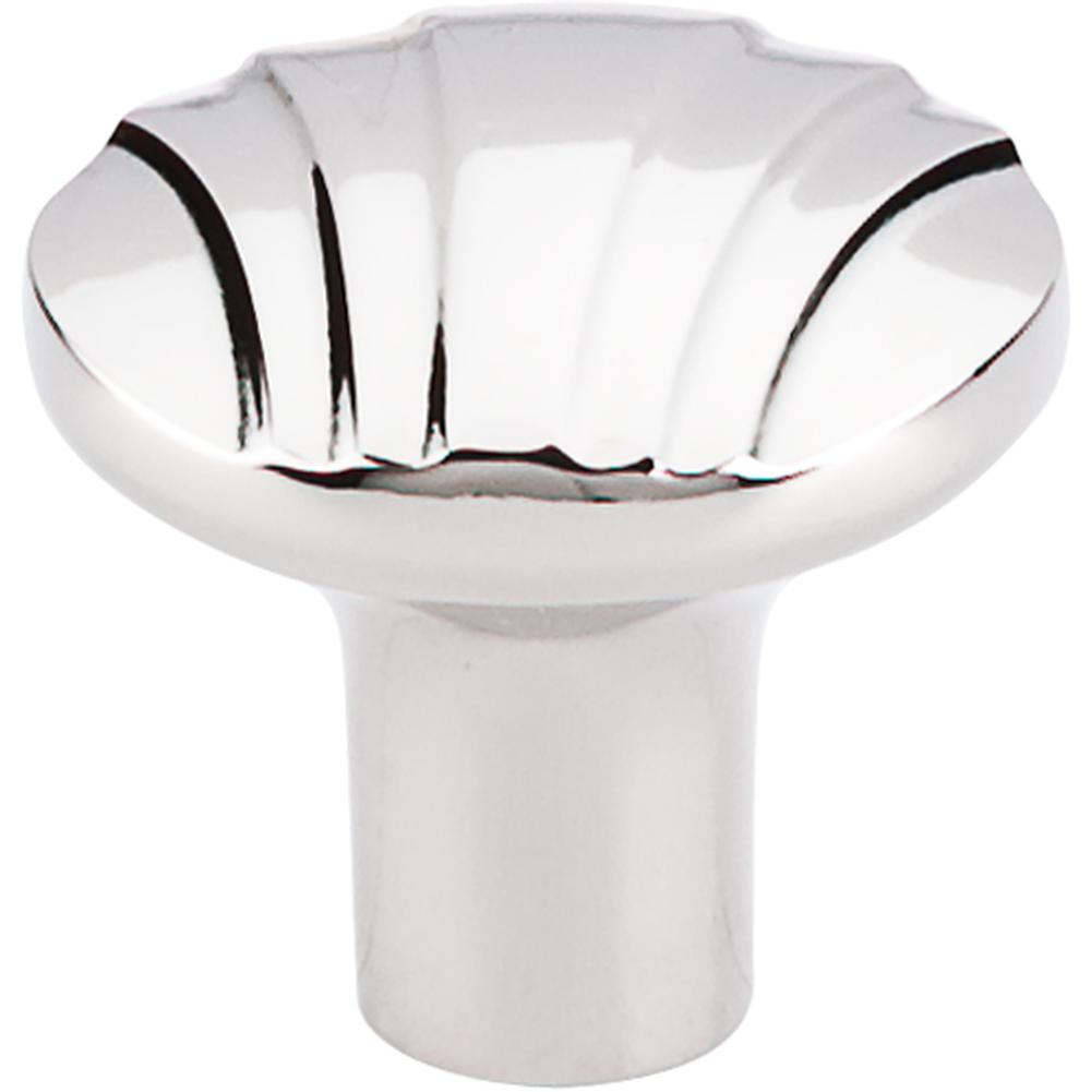 Top Knobs TK221 Victoria Falls Sydney Knob 1 1/4" - Polished Nickel