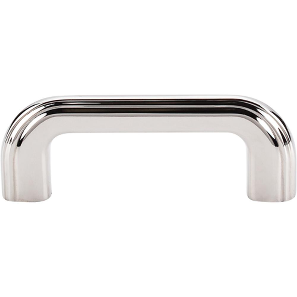 Top Knobs TK222 Victoria Falls Pull 3" - Polished Nickel